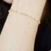 FOJDPAS Golden Chain Bracelet - Elegant and Versatile Bracelet for Women, Perfect for Layering or Solo Wear