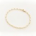 FOJDPAS Golden Chain Bracelet - Elegant and Versatile Bracelet for Women, Perfect for Layering or Solo Wear